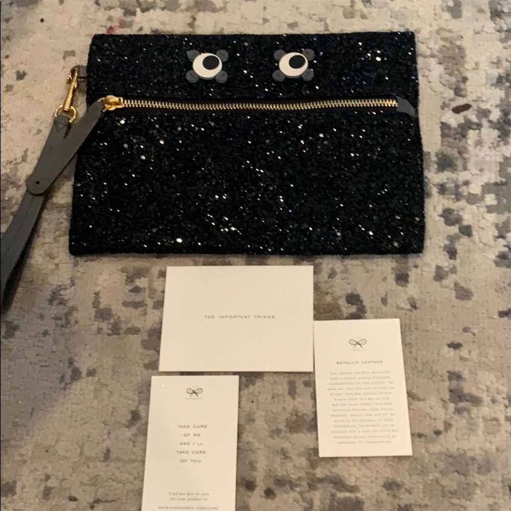 Eyes Circulus glitter pouch. NEW WITHOUT TAGS